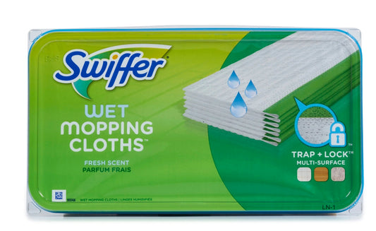 Swiffer® FreshScent, Wet Mopping Cloth - 12 Count (1 pack)