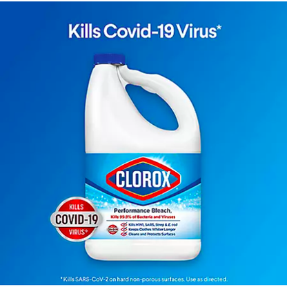 CLOROX Bleach (121 oz - 3 pack)