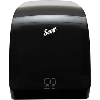 7.5 inch Scott® Pro™ High Capacity Hard Roll Towels 6/CASE (BLK electronic dispenser included)