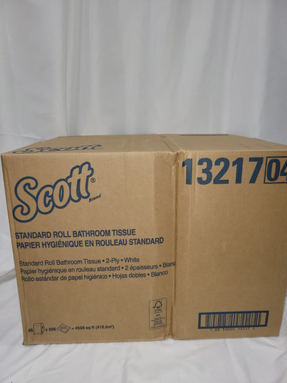 SCOTT TOILET TISSUE WHT 80/CASE